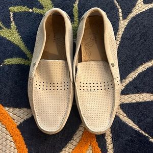 UGG Men's Bel Air Venetian Perf Leather Driving Moc Loafers